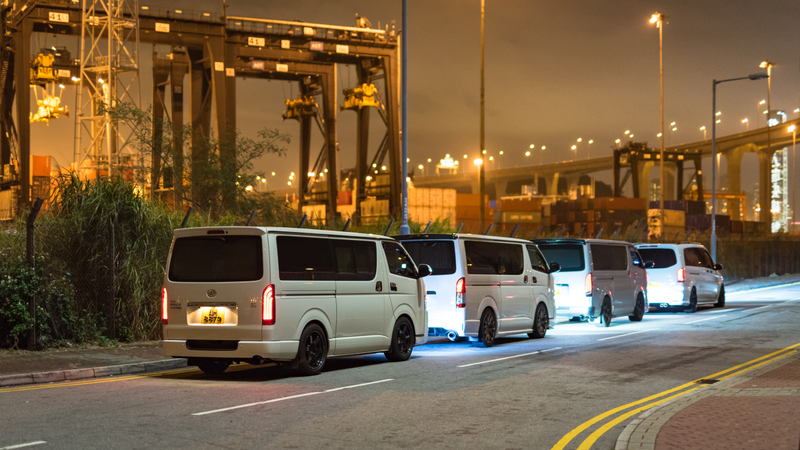 They’re really into their vans in Hong Kong